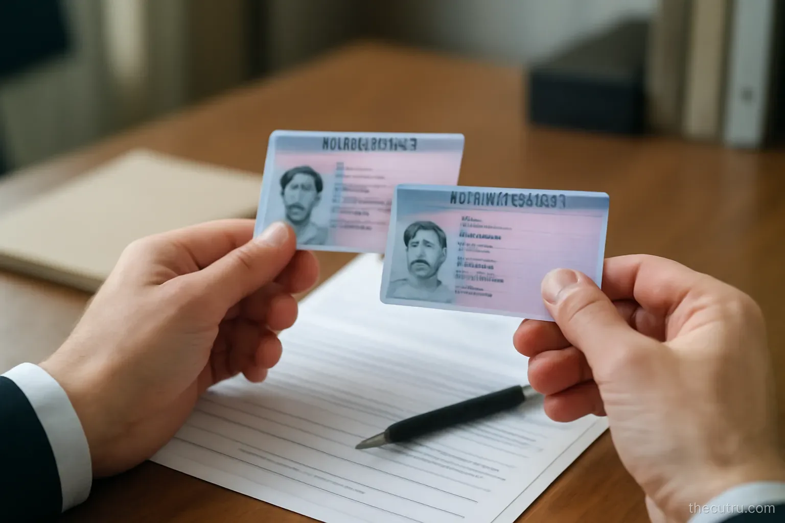 Nhận thẻ: kiểm tra gì trước khi rời quầy